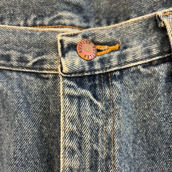 Vintage Rustler Straight Leg Boot Cut Denim - Picture 5 of 9